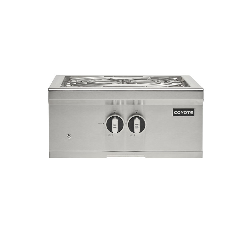 24" Coyote Built-In LP Power Burner