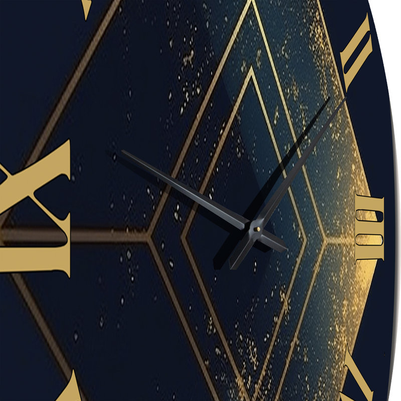 Horloge murale en métal, Moyenne