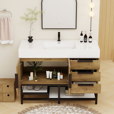 47.2'' Single Bathroom Vanity Base Only