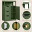 Armoire de salle de bain autoportante avec tablette réglable, 3 tiroirs et niche Brigit-420474285-405600345