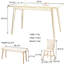 Solid Wood Dining Table Set-102115841
