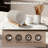 15.75 In. X 11.81 In. White Marble Look Stone Drying Mat For Kitchen, Water Absorbent Diatomaceous Stone Dish Drying Mat
