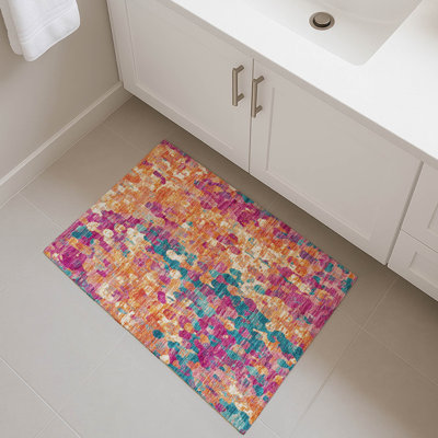 Tapis abstrait lavable à la machine de qualité supérieure Mayfield