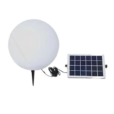 Night Light Garden Spherical Lamp Light Business Restaurant Solar Charging Spherical Floor Lamp Waterproof For Garden Decor