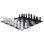 12" Giant Plastic Chess Set with a Quick Fold Nylon Board