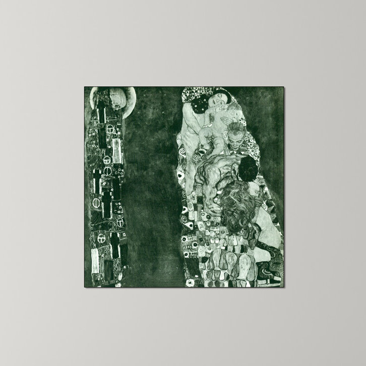 Gustav Klimt - Wrapped Canvas Print, 70cm H x 70cm W x 1.8cm D