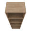 Bibliothèque écologique, 5 tablettes, bois manufacturé