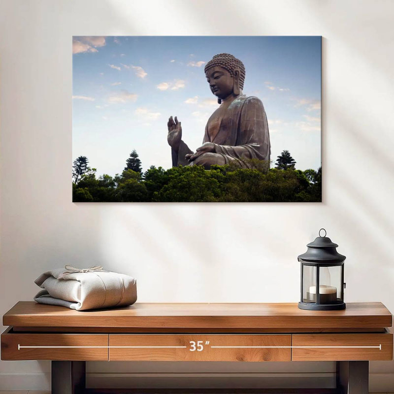 Bouddha Adella, H 16 po x l 24 po