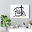 Faith Cross - Wrapped Canvas Print-209614316