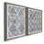 Toile avec cadre gris sélectionné