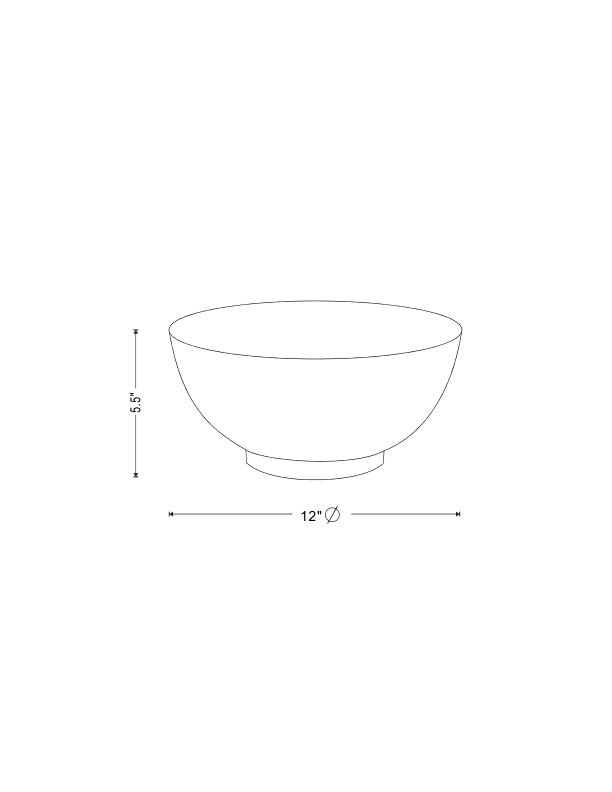 Leopard Serving Bowl