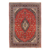 Persian Kashan Hand-Knotted Rug 12'1"x17'1"