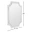 Miroir plat Citrine