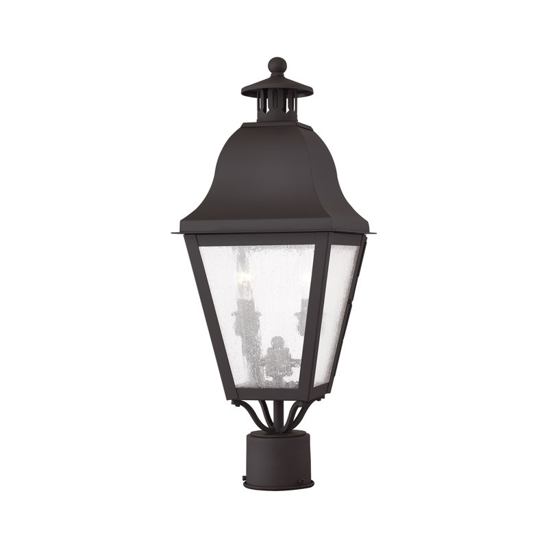 Tête de lanterne à 1 lumière Arnfred, H 26,75 po x l 10,5 po x P 10,5 po, Bronze