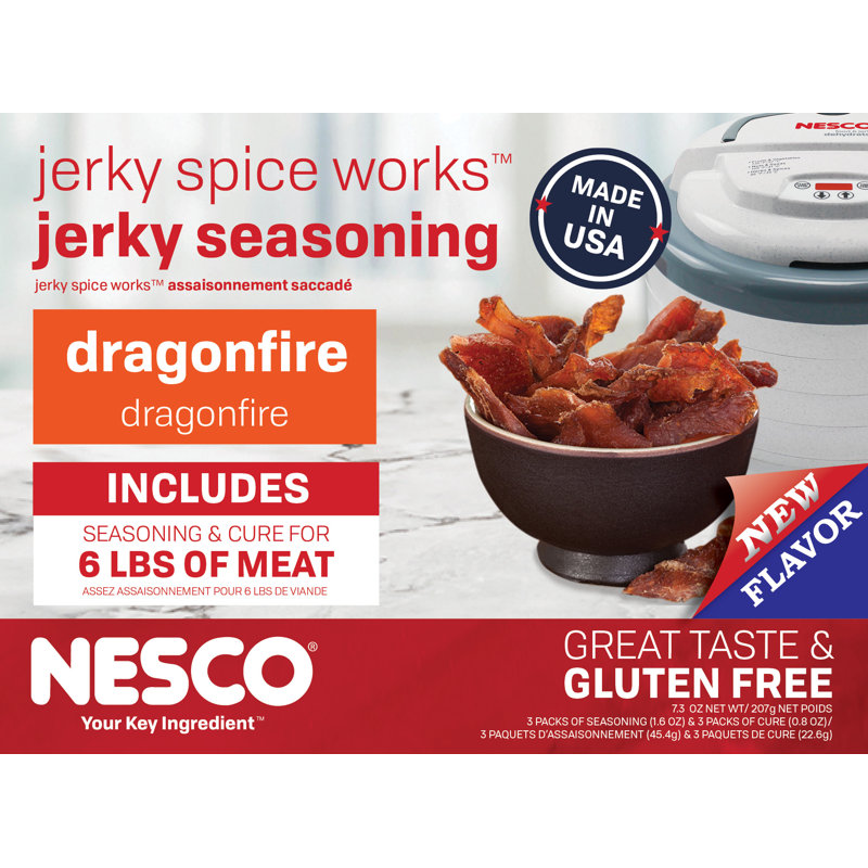 NESCOÂ® Dragonfire Jerky Seasoning, 3 Pack