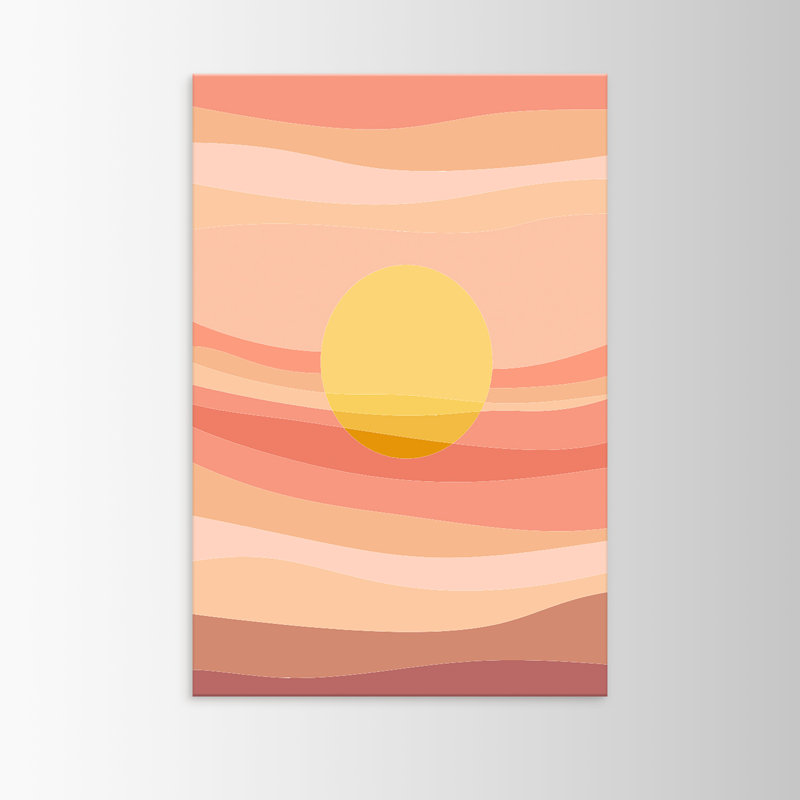 Sunseeker Print by Stefanie Bales, Wrapped Canvas, 48" H x 32" W x 1.5" D, Does Not Apply