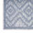 Foundry Select Versatile Diamond Denim Blue Indoor/Outdoor Area Rug-1786654797