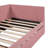 Upholstered Daybed With Trundle Twin Size Sofa Bed Frame No Box Spring Needed-924194799