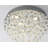 Transitional 9 Light Crystal Flush Mount-380232351