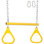 Trapeze Bar and Rings with Chains and Hooks