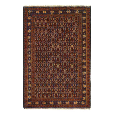 Lovesta Cotton Oriental Area Rug in Brown