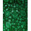 Tapis de couloir vert / noir Overyed One-of-a-Kind 2 pi 7 po x 8 pi 10 po