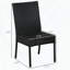 Chaises de salle à manger en PE avec coussins 4 pièces Outsunny