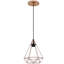 Sugarcreek 1 - Light Rose Gold Geometric Pendant