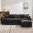 Black Foam Sofa