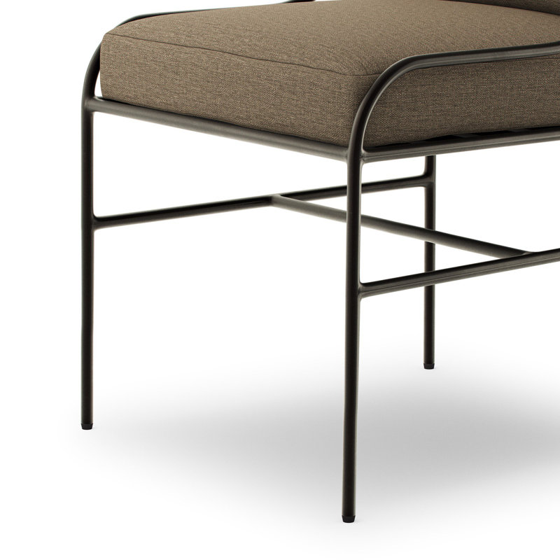 Segovia Outdoor Dining Side Chair, Alessi Fawn
