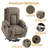 Emalina 39.76"W Ergonomic Power Lift Recliner, Massage, Heater, Cup Holders-93763579