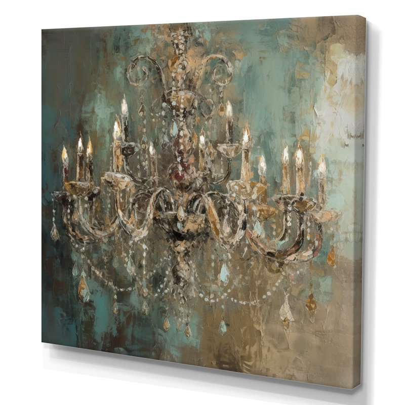 «Pérou Grand Chandelier Showcase III», reproduction sur toile, H 24 po x l 24 po, Toile tendue, Sans cadre