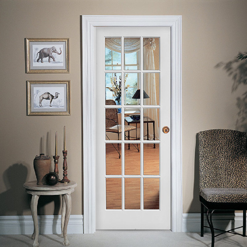 Porte intérieure en panneau de fibres à densité moyenne apprêté 15-Lite, Côté gauche, 36 po x 84 po