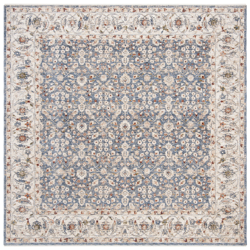 Christensen Performance Oriental Rug, Square 6'7"