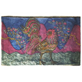 Rooster I Velvet Rectangular Pillow Cover