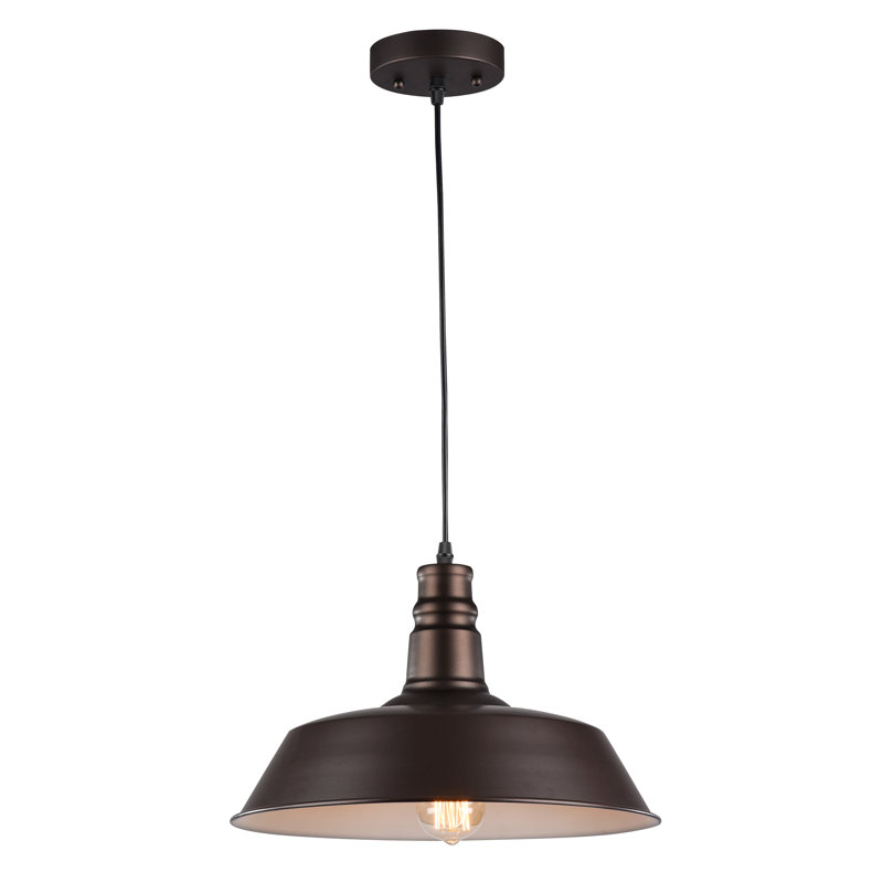 Luminaire suspendu en forme de dôme à 1 lumière Holbeach