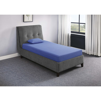 7-Inch Full-Size Mattress And Pillow Set With Breathable Fabric, Gel-Infused Memory Foam, Charcoal Ventilation, And Green Tea Infused Base For Cool, Supportive, Healthy Sleep.