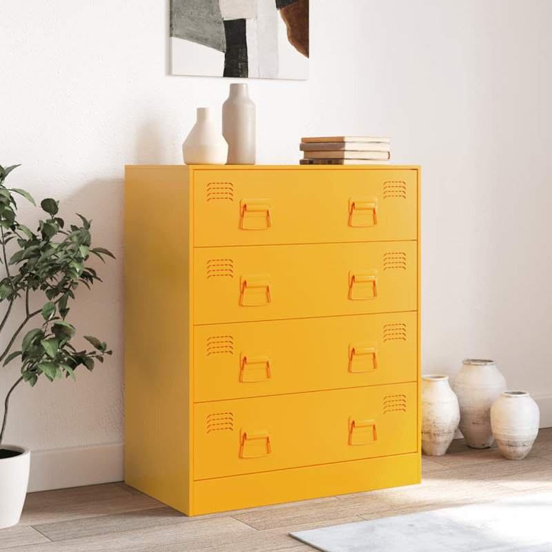 Boneau 67cm Sideboard, Mustard Yellow