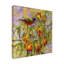 «Painted Bunting and Peaches» par Marcia Matcham - reproduction d'art sur toile-1216748143