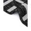 Tapis contemporain noir et blanc Odawa-179412049