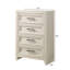 Commode contemporaine à 4 tiroirs 1Pc