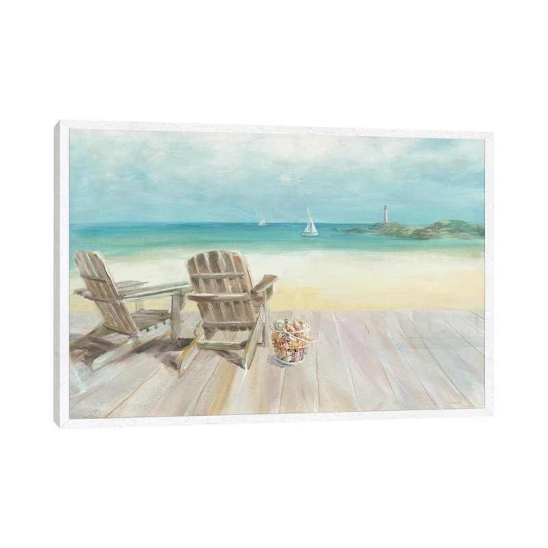 Danhui Nai - Print on Canvas, 66.04 cm H x 45.72 cm W, White Floater Framed