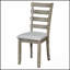 Ensemble de table de salle à manger 6 pièces en bois d'hévéa avec un beau motif de grain de bois et un design géométrique, parfait pour les espaces de salle à manger modernes et élégants-104061568-104061570