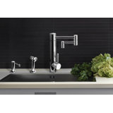Hunley Kitchen Faucet - 12" Articulated Spout