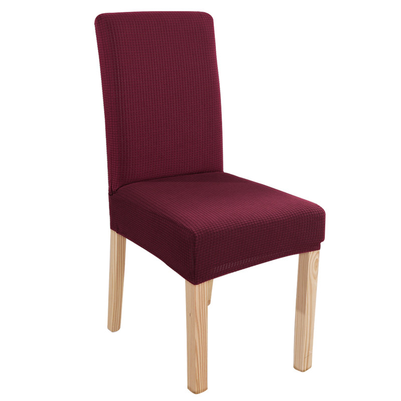 Housse extensible pour chaise de salle à manger, Bourgogne