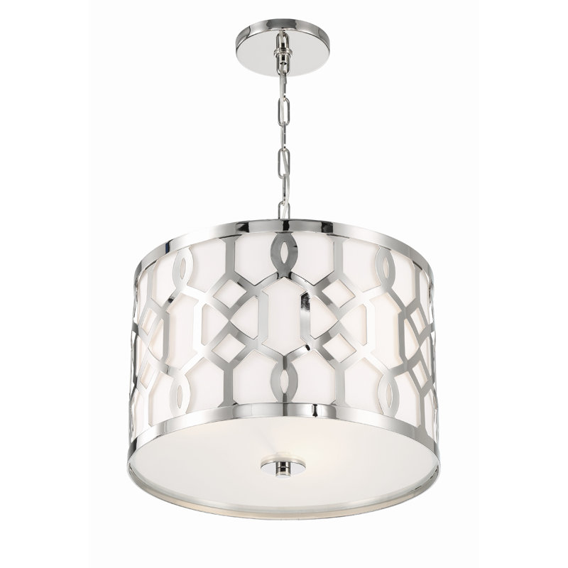 Jennings 5 - Light Chandelier, Nickel, 24.25" 5-Light