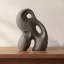 Sculpture Dara Ecomix gris anthracite