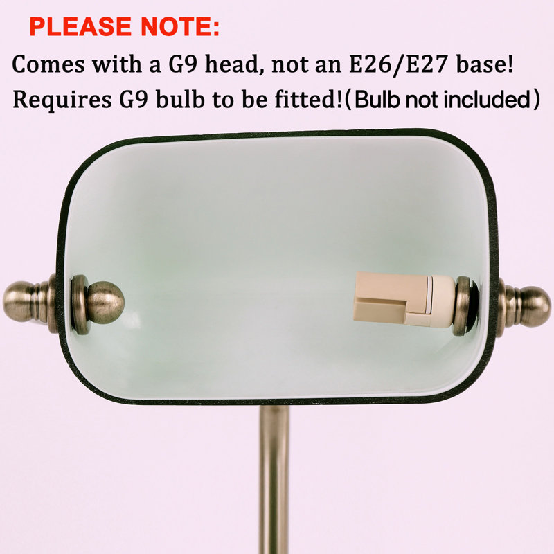 Metal Bankers Lamp