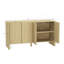 Buffet en chêne naturel 60 "Linda-1086798978