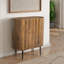 Rizza 35-Inch Reclaimed Mango And Iron 2-Door Sideboard